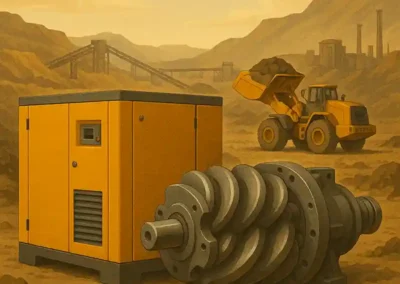 Mining Industry: Reducing Downtime Through Efficient Air-End Solutions
